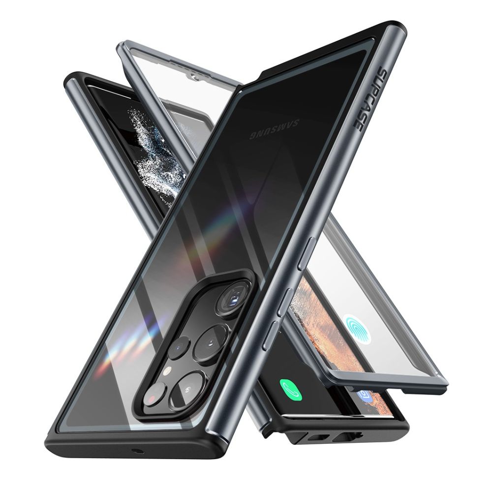Pokrowiec Supcase Edge Xt czarne SAMSUNG Galaxy S23 Ultra
