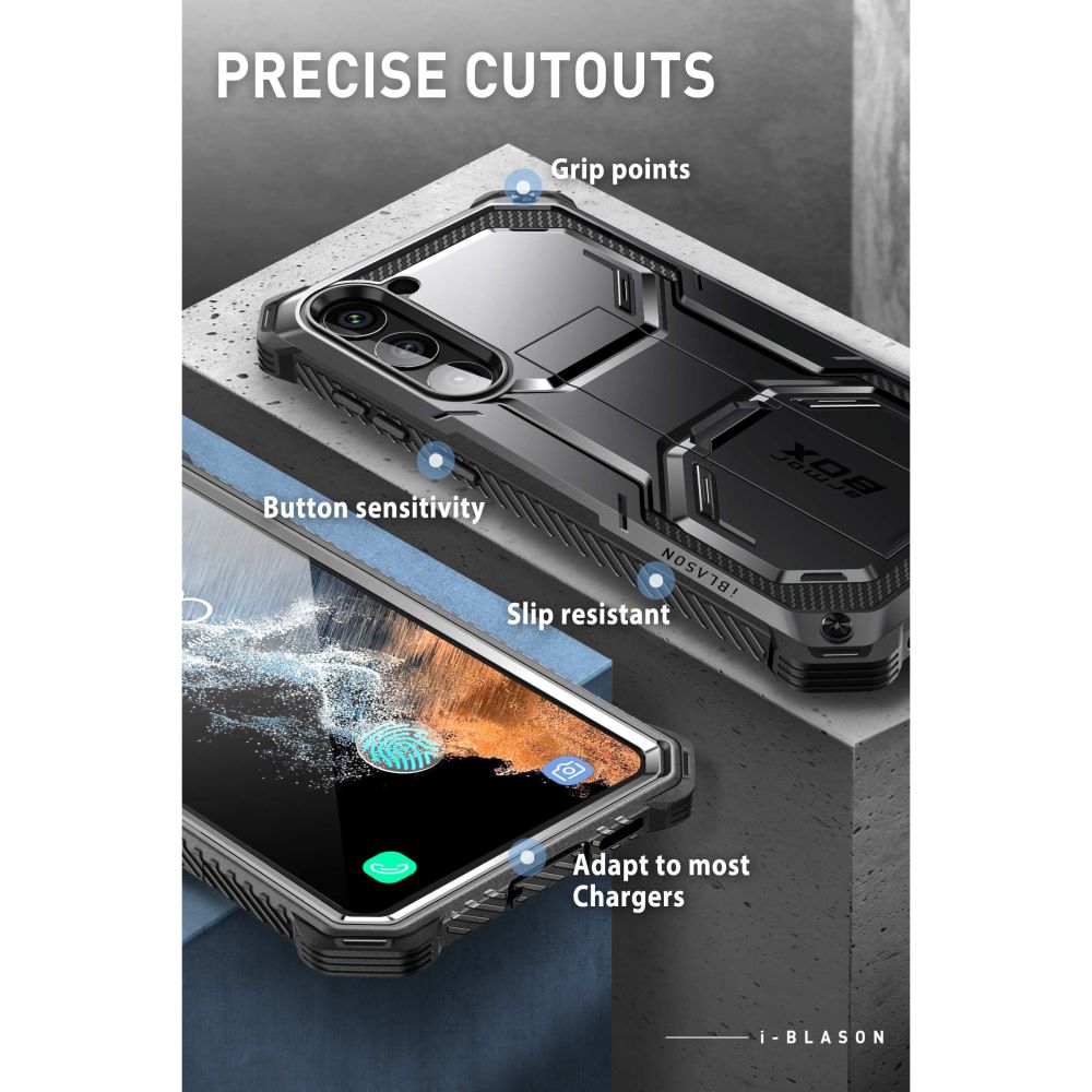Pokrowiec Supcase Iblsn Armorbox 2-set czarne SAMSUNG Galaxy S23 Plus / 4