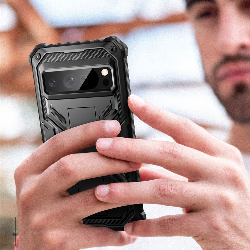 Pokrowiec Supcase Iblsn Armorbox czarne Google Pixel 9 / 6