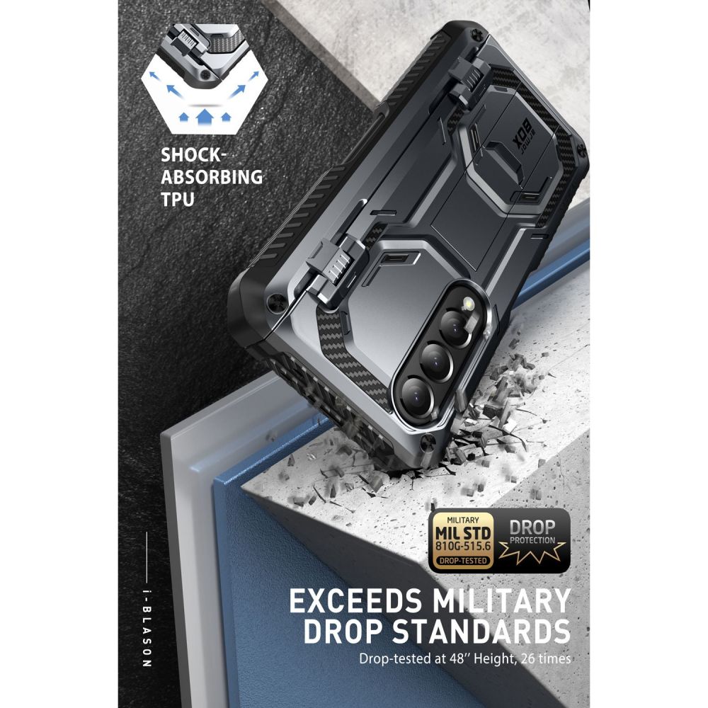 Pokrowiec Supcase Iblsn Armorbox czarne SAMSUNG Galaxy Z Fold 4 / 5
