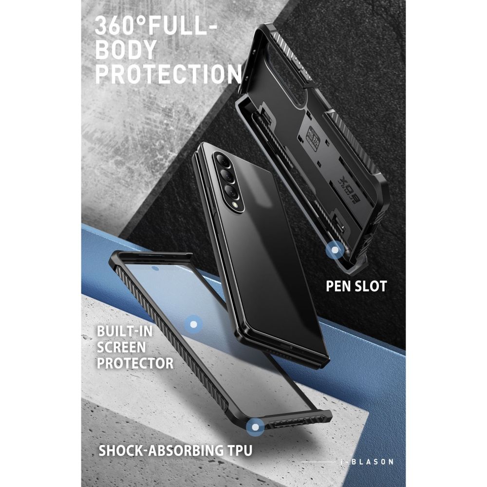 Pokrowiec Supcase Iblsn Armorbox czarne SAMSUNG Galaxy Z Fold 4 / 6