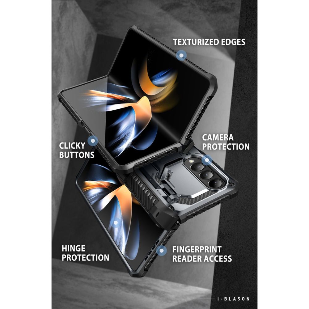 Pokrowiec Supcase Iblsn Armorbox czarne SAMSUNG Galaxy Z Fold 4 / 7