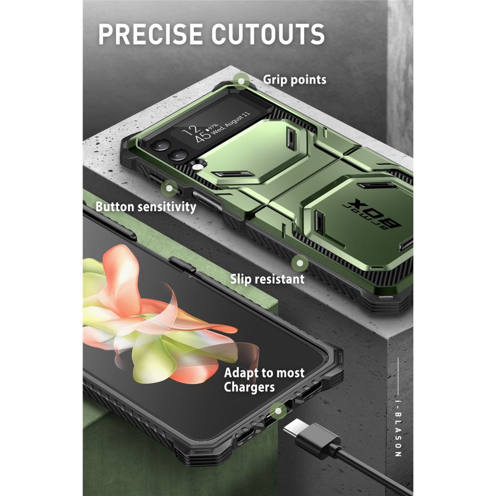 Pokrowiec Supcase Iblsn Armorbox guldan SAMSUNG Galaxy Z Flip 4 / 3