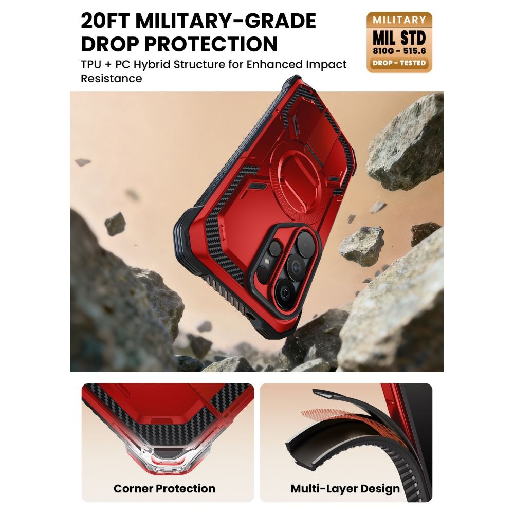 Pokrowiec Supcase Iblsn Armorbox Mag Magsafe ruddy SAMSUNG Galaxy S26 Ultra / 6