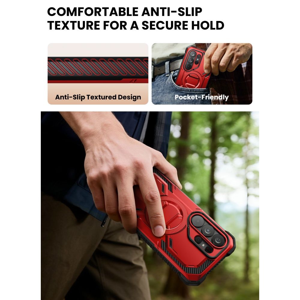 Pokrowiec Supcase Iblsn Armorbox Mag Magsafe ruddy SAMSUNG Galaxy S26 Ultra / 8