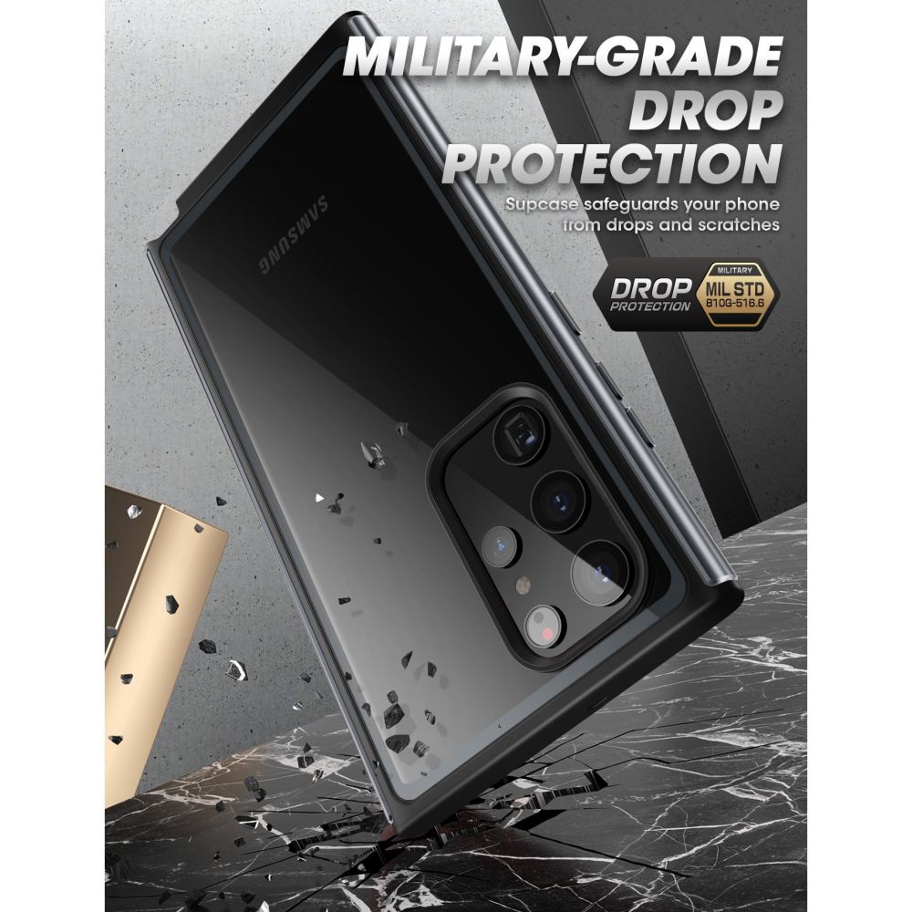 Pokrowiec Supcase Ub Edge Pro czarne SAMSUNG Galaxy S22 Ultra / 6