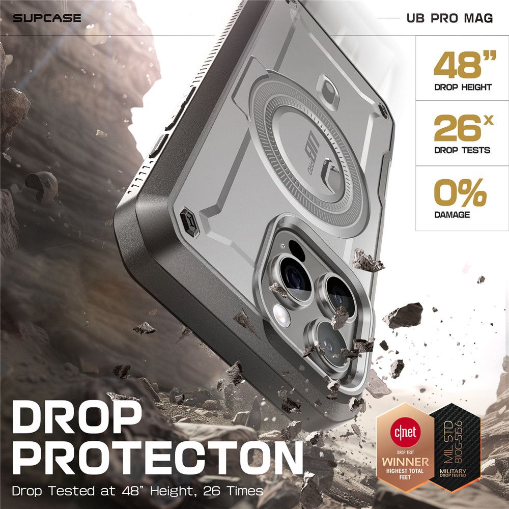 Pokrowiec Supcase Ub Pro Mag Magsafe grey APPLE iPhone 16 Pro Max / 3