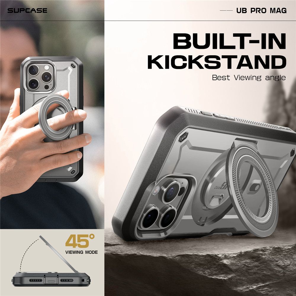 Pokrowiec Supcase Ub Pro Mag Magsafe grey APPLE iPhone 16 Pro Max / 4