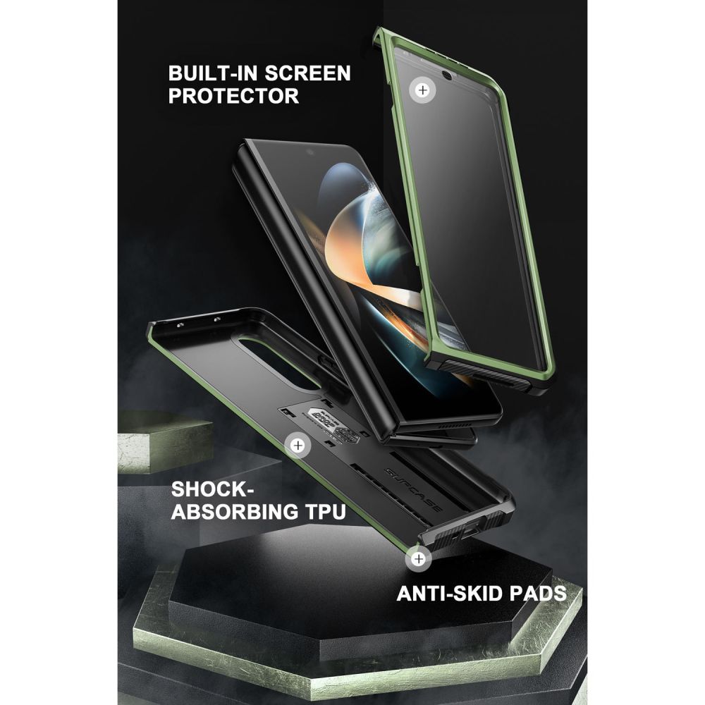 Pokrowiec Supcase Unicorn Beetle guldan SAMSUNG Galaxy Z Fold 4 / 5