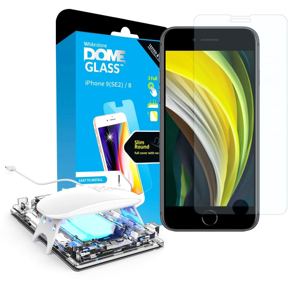 Folia ochronna szko hartowane WHITESTONE DOME APPLE iPhone SE 2020