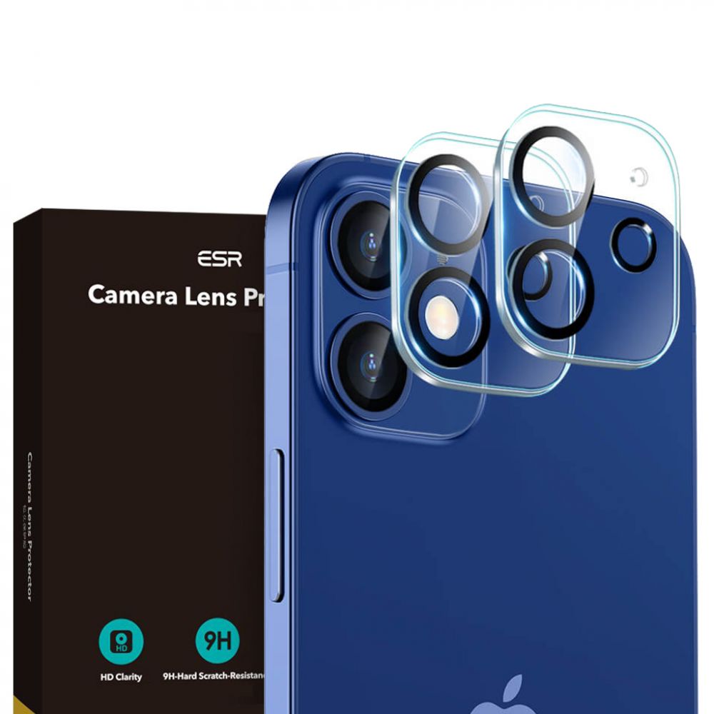Szko hartowane Szko Hartowane Esr Camera Lens 2-pack przeroczyste APPLE iPhone 12