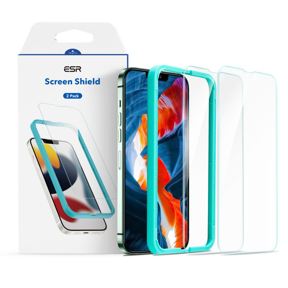 Szko hartowane Szko Hartowane Esr Screen Shield 2-pack przeroczyste APPLE iPhone 13