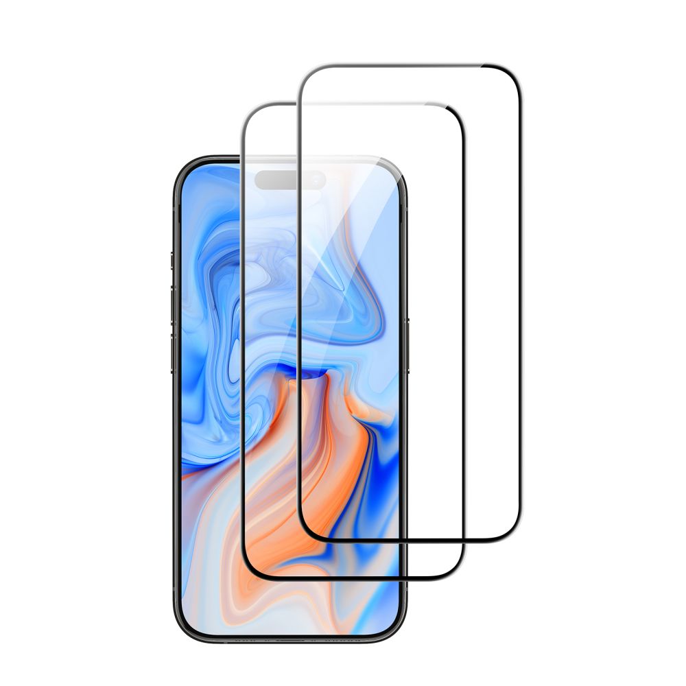 Szko hartowane Szko Hartowane Esr Tempered Glass 2-pack czarne APPLE iPhone 15 / 4