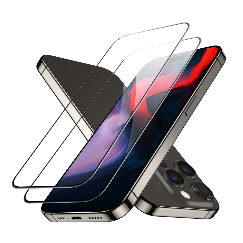 Szko hartowane Szko Hartowane Esr Tempered Glass 2-pack czarne APPLE iPhone 15 Pro / 3