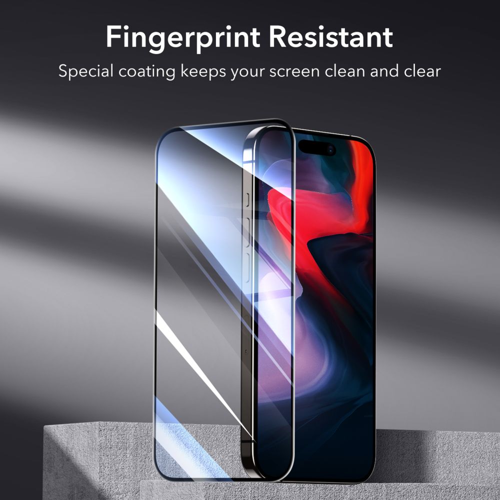 Szko hartowane Szko Hartowane Esr Tempered Glass 2-pack czarne APPLE iPhone 15 Pro / 8