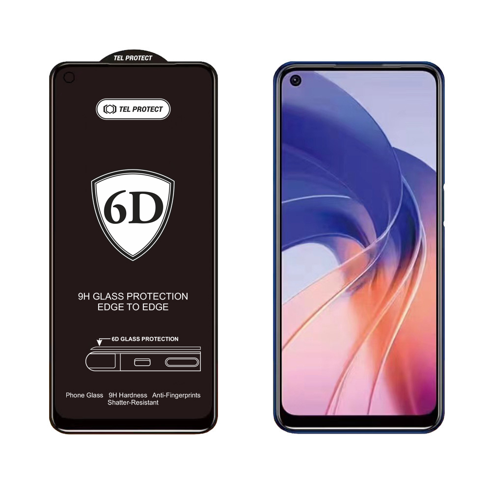 Szk�o hartowane hartowane Full Glue 6D - wytrzyma�o�� i przezroczysto�� czarny HUAWEI P30 Pro / 2