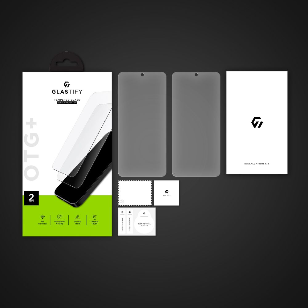 Szko hartowane Szko Hartowane Glastify Otg+ 2-pack przeroczyste SAMSUNG Galaxy A53 5G / 8