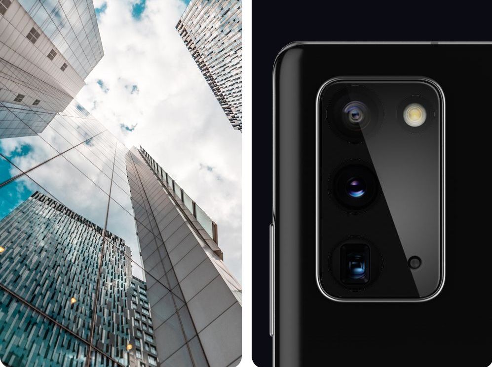 Szko hartowane Spigen Camera Lens Czarne SAMSUNG Galaxy Note 20 / 5