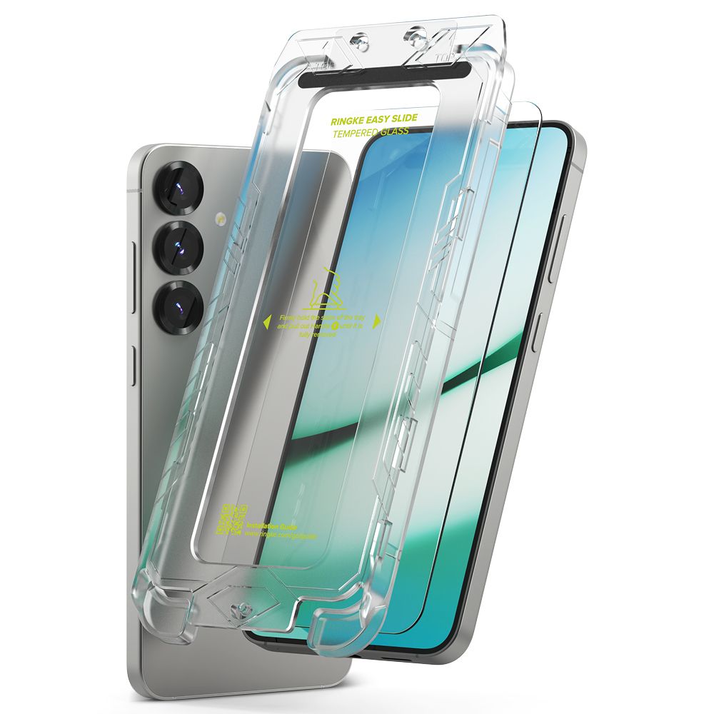Szkło hartowane Szkło Hartowane Ringke Easy Slide 2-pack Plus przeźroczyste SAMSUNG Galaxy S25 Plus / 2