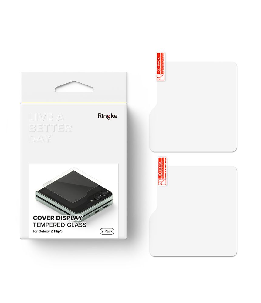 Szko hartowane Szko Hartowane Ringke Tg 2-pack przeroczyste SAMSUNG Galaxy Z Flip 5 5G