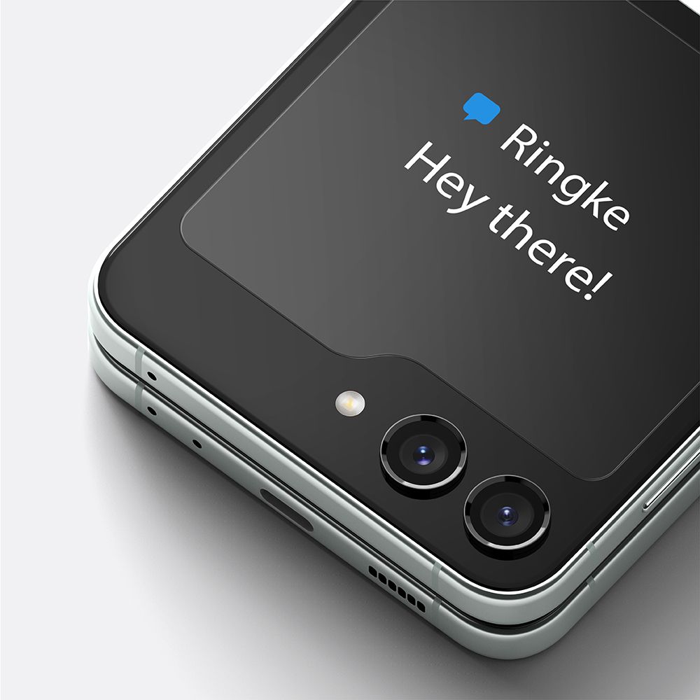 Szko hartowane Szko Hartowane Ringke Tg 2-pack przeroczyste SAMSUNG Galaxy Z Flip 5 5G / 6