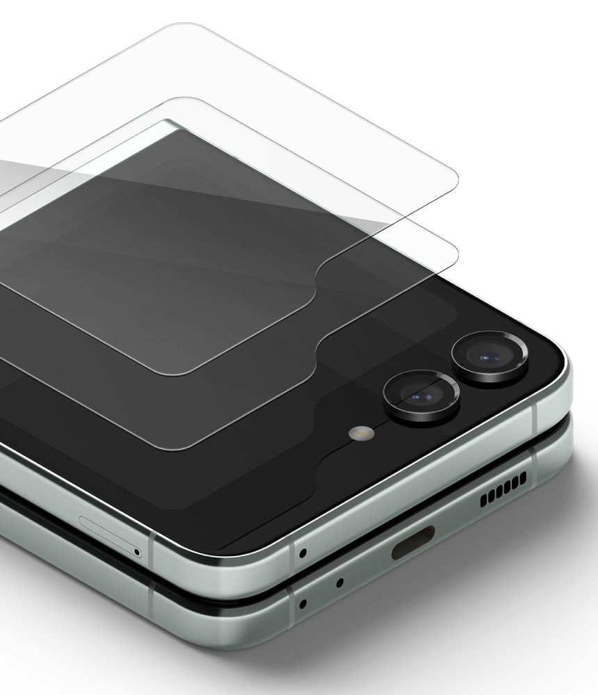 Szko hartowane Szko Hartowane Ringke Tg 2-pack przeroczyste SAMSUNG Galaxy Z Flip 6 / 2