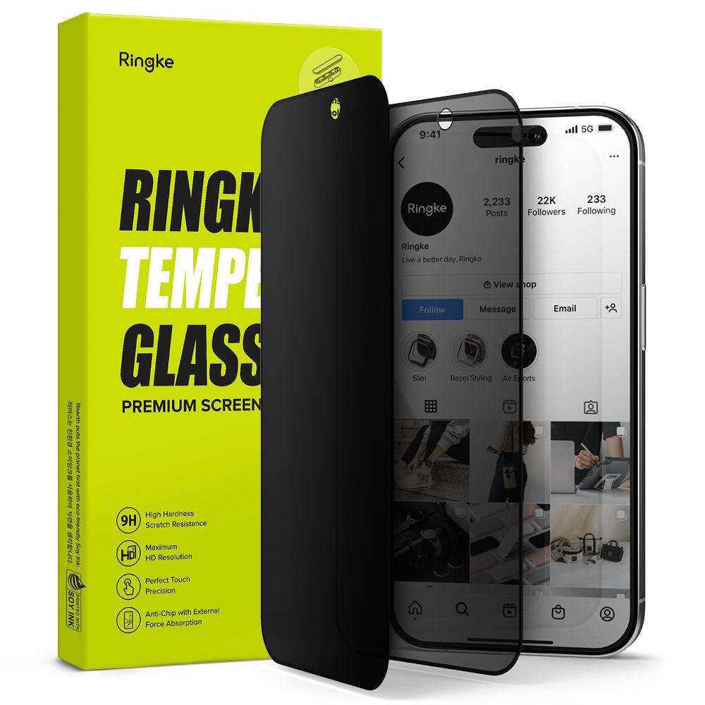 Szko hartowane Szko Hartowane Ringke Tg privacy APPLE iPhone 15 Pro Max
