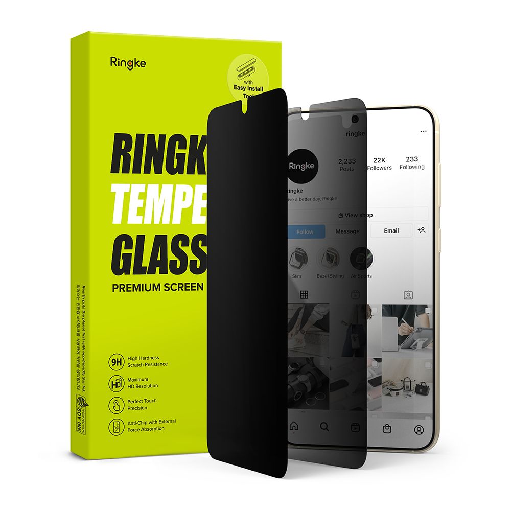 Szko hartowane Szko Hartowane Ringke Tg privacy SAMSUNG Galaxy S23 Plus