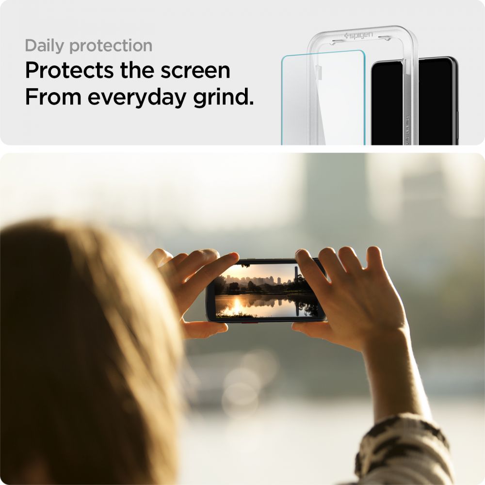 Szko hartowane Szko Hartowane Spigen Alm Glas.tr 2-pack przeroczyste SAMSUNG Galaxy A53 5G / 4