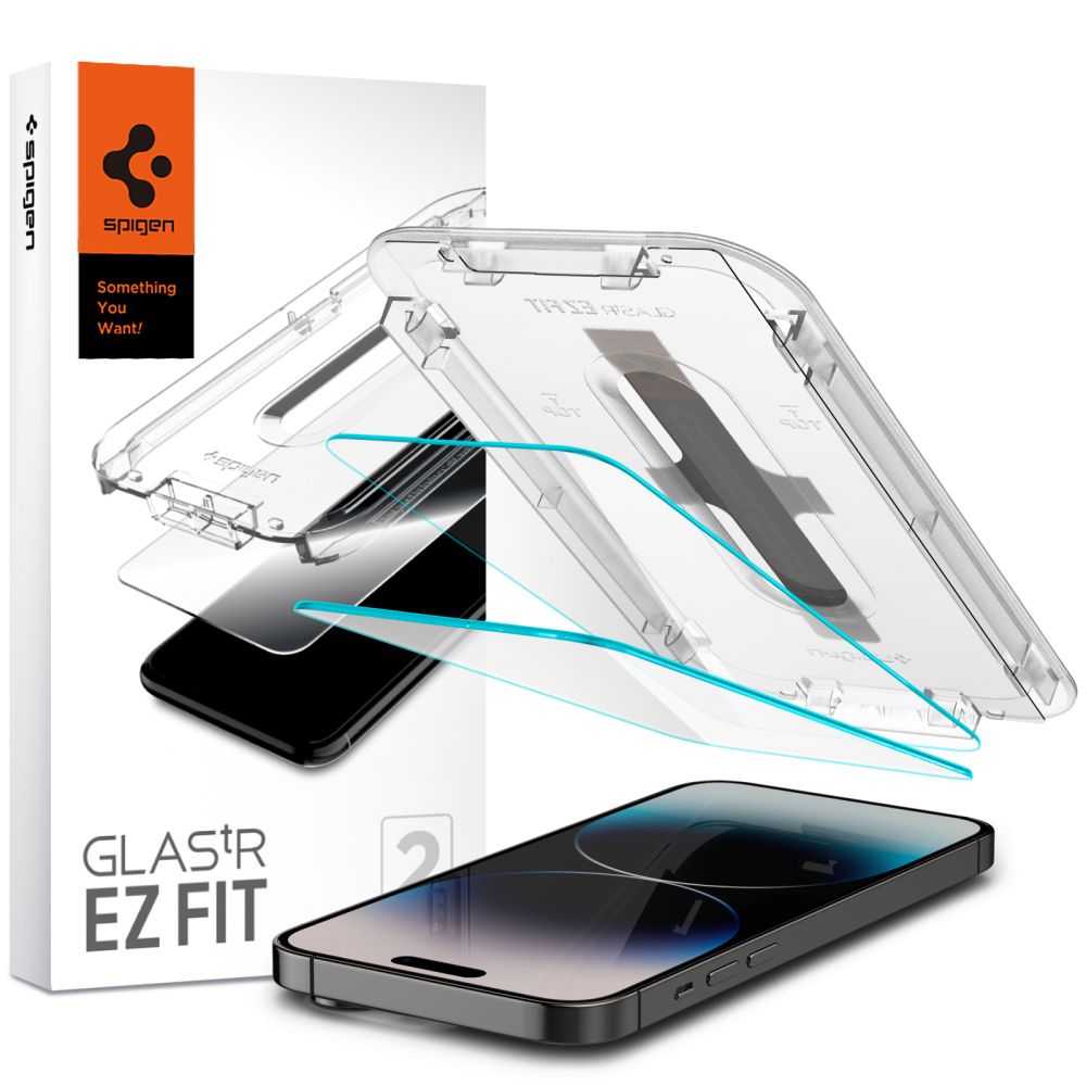 Szko hartowane Szko Hartowane Spigen Glas.tr Ez Fit 2-pack przeroczyste APPLE iPhone 14 Pro