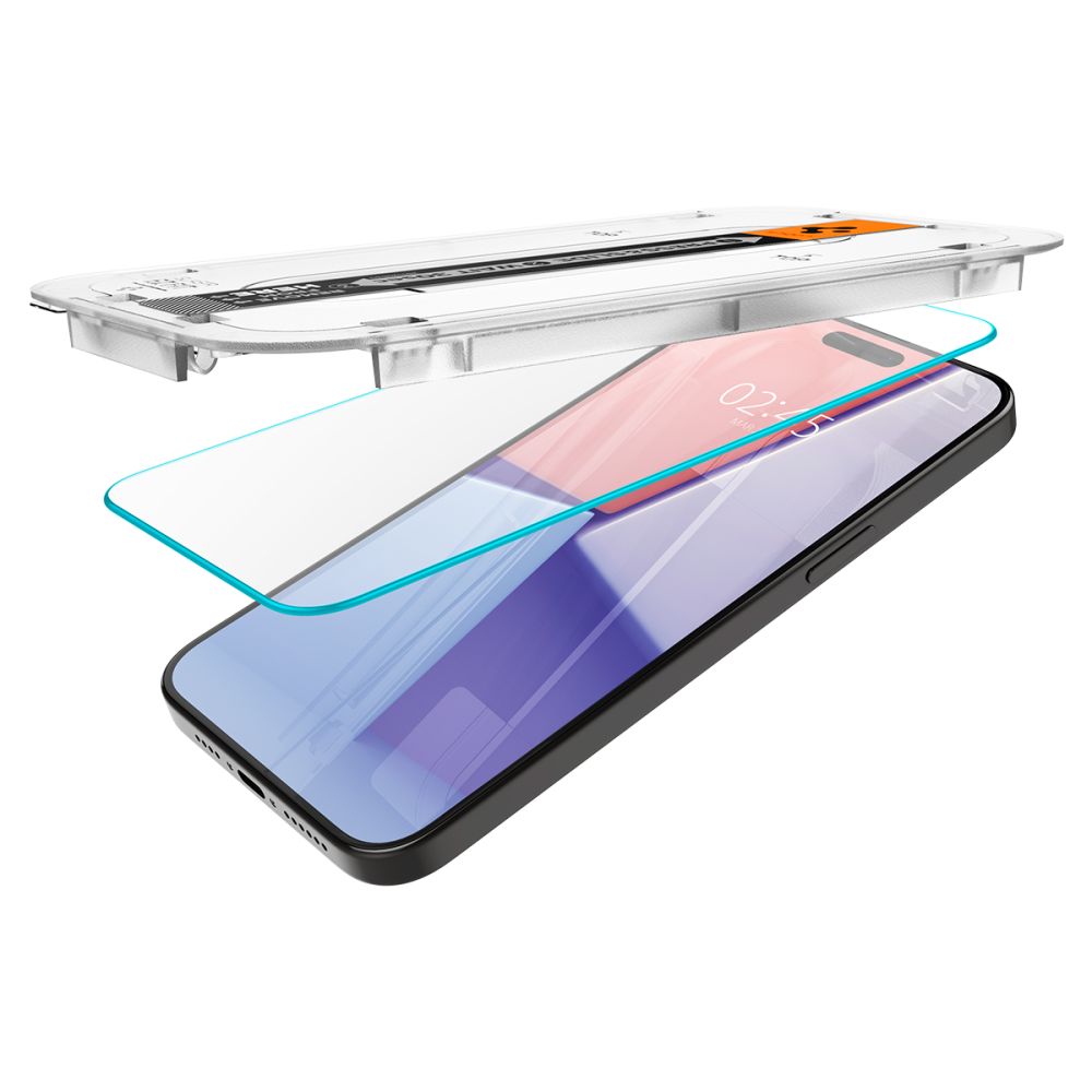 Szko hartowane Szko Hartowane Spigen Glas.tr Ez Fit 2-pack przeroczyste APPLE iPhone 15 Pro Max / 6