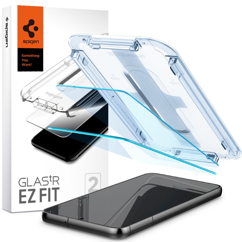 Szko hartowane Szko Hartowane Spigen Glas.tr Ez Fit 2-pack przeroczyste SAMSUNG Galaxy S23