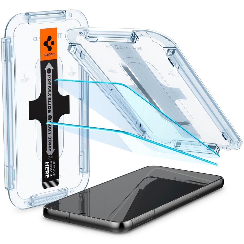 Szko hartowane Szko Hartowane Spigen Glas.tr Ez Fit 2-pack przeroczyste SAMSUNG Galaxy S23 / 2