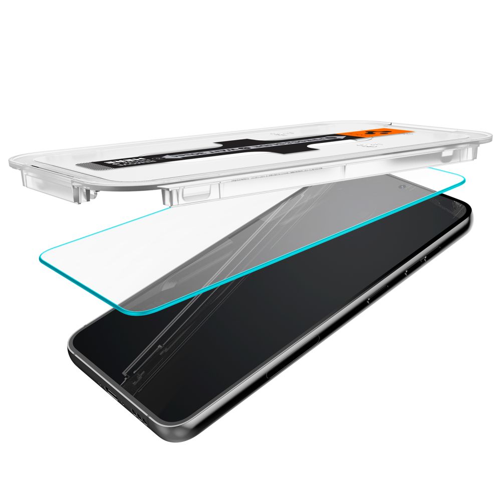 Szkło hartowane Szkło Hartowane Spigen Glas.tr Ez Fit 2-pack przeźroczyste SAMSUNG Galaxy S23 Plus / 6