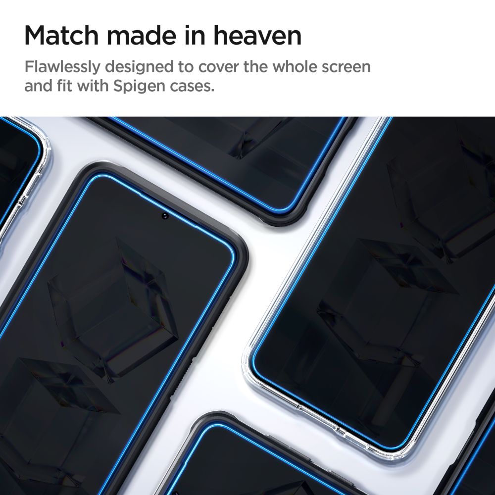 Szkło hartowane Szkło Hartowane Spigen Glas.tr Ez Fit 2-pack przeźroczyste SAMSUNG Galaxy S23 Plus / 8
