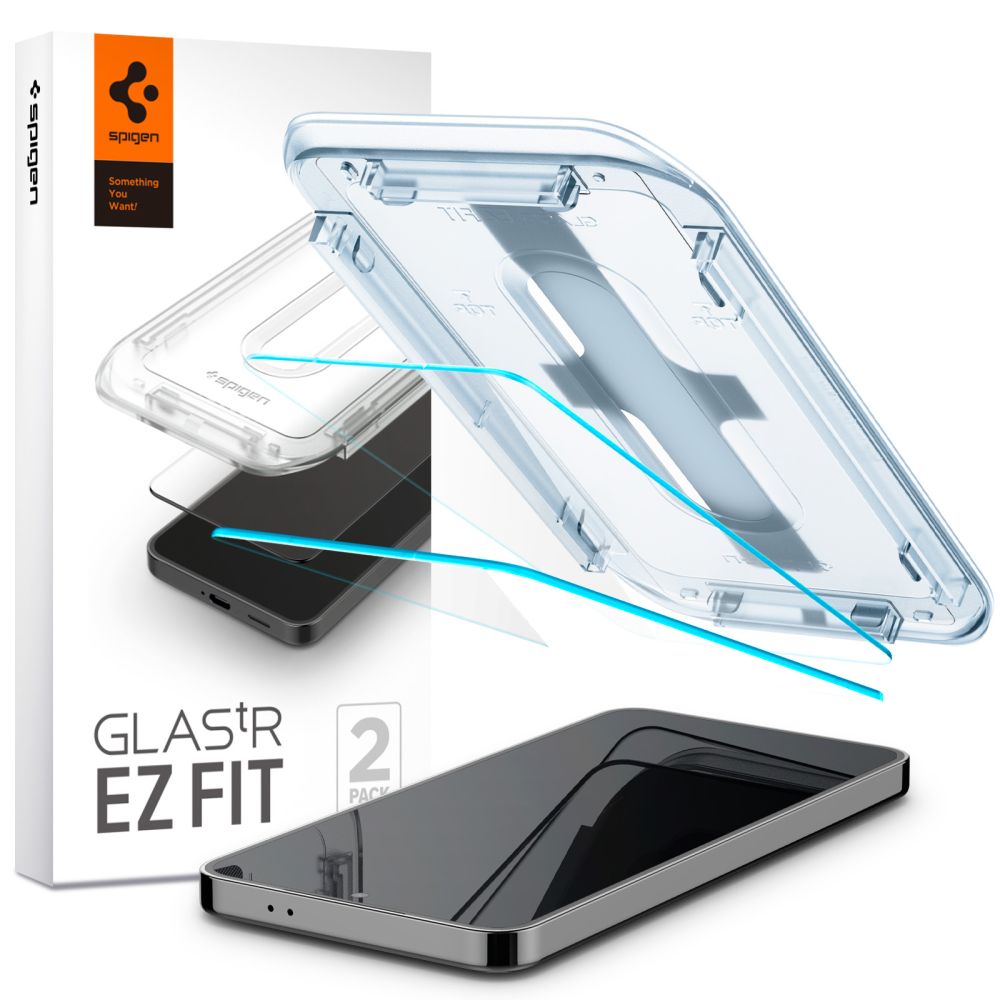 Szko hartowane Szko Hartowane Spigen Glas.tr Ez Fit 2-pack przeroczyste SAMSUNG Galaxy S24