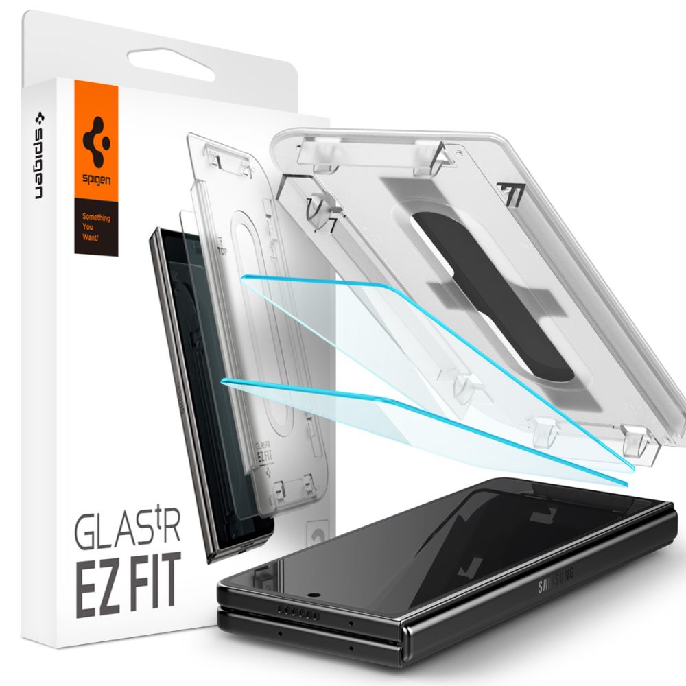 Szko hartowane Szko Hartowane Spigen Glas.tr Ez Fit 2-pack przeroczyste SAMSUNG Galaxy Z Fold 5