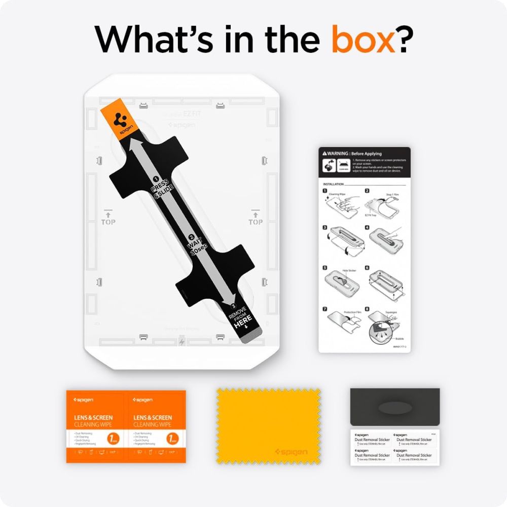 Szkło hartowane Szkło Hartowane Spigen Glas.tr Ez Fit przeźroczyste APPLE Ipad Air 13 2024 / 6 Szkło hartowane Szkło Hartowane Spigen Glas.tr Ez Fit przeźroczyste APPLE Ipad Air 13 2024 / 6