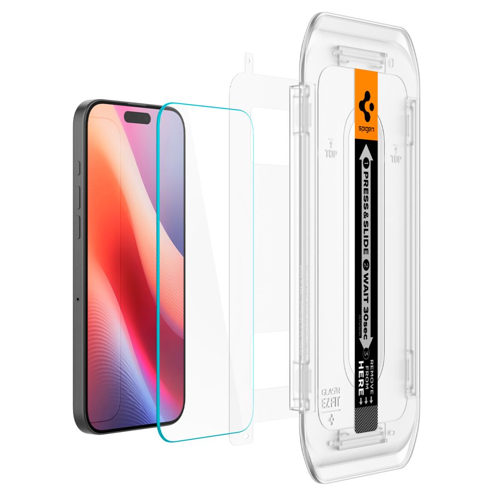 Szko hartowane Szko Hartowane Spigen Glas.tr Ez Fit przeroczyste APPLE iPhone 16 Pro / 4