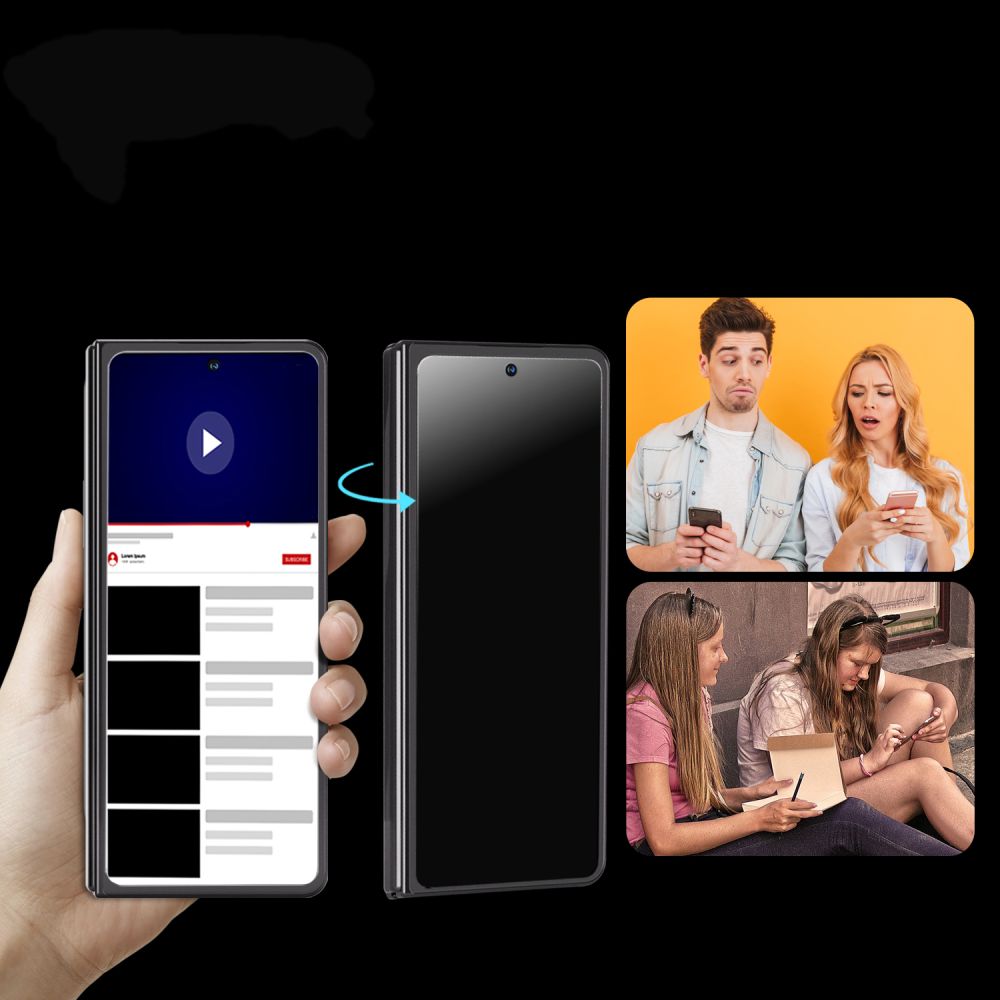 Szko hartowane Szko Hartowane Whitestone Ea Glass 2-pack privacy SAMSUNG Galaxy Z Fold 5 / 4