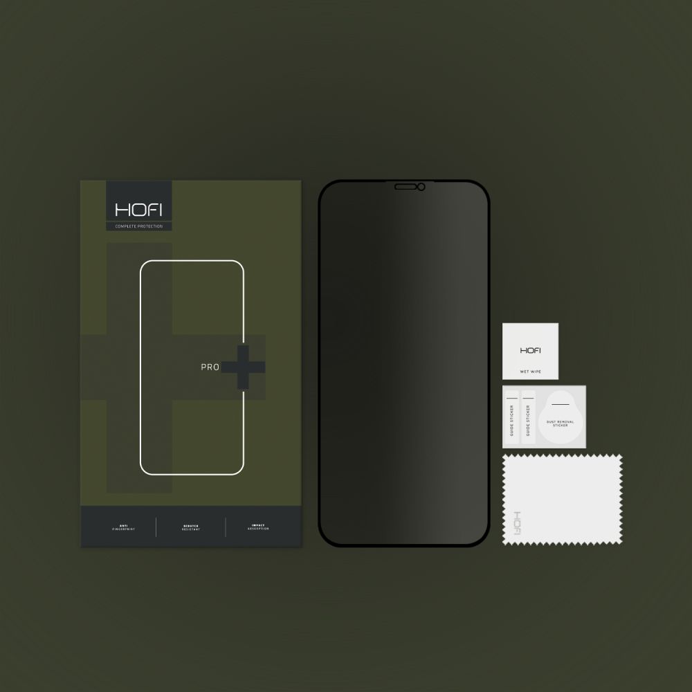 Szko hartowane Szko Prywatyzujce Hofi Anti Spy Glass Pro+ privacy APPLE iPhone 11 / 5
