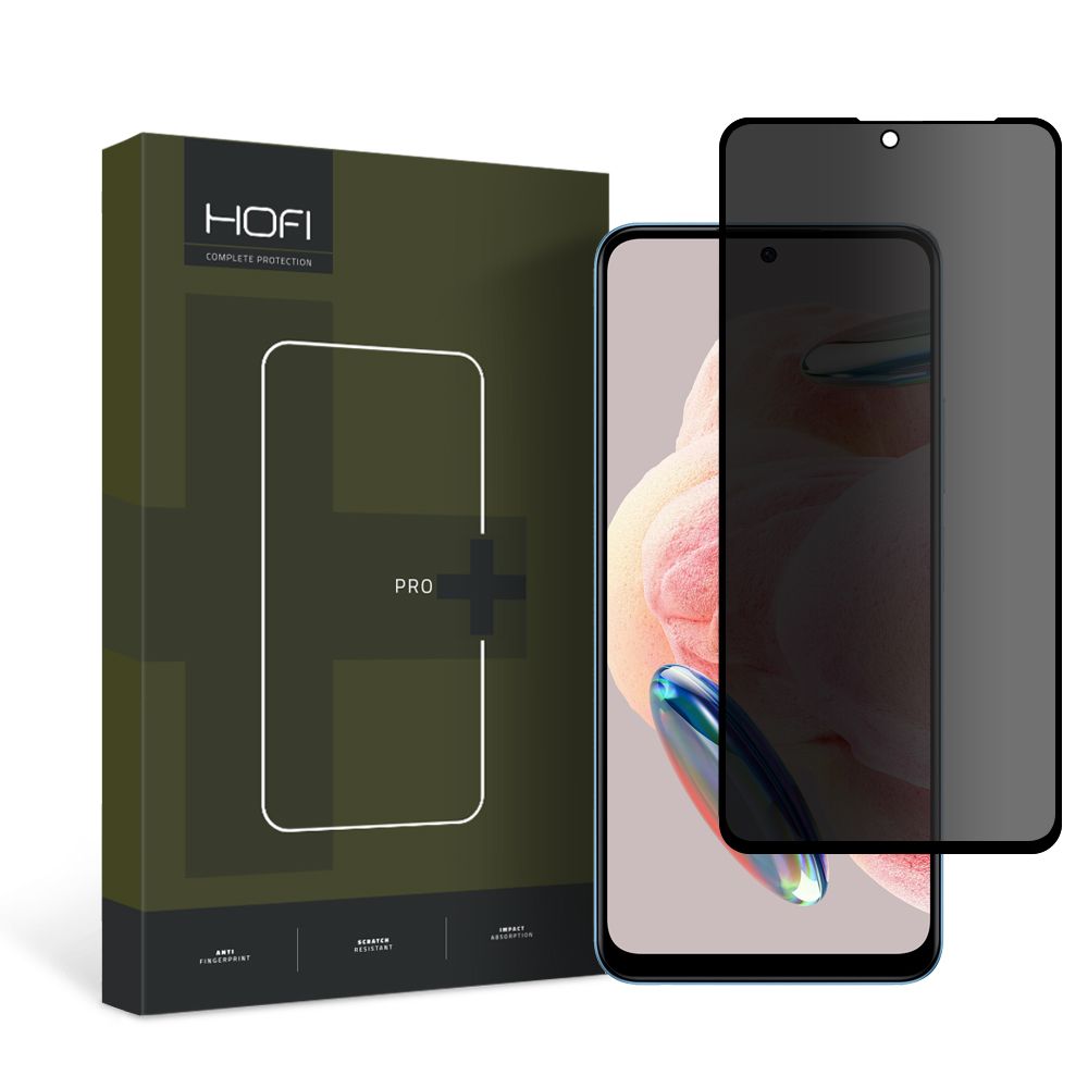 Szko hartowane Szko Prywatyzujce Hofi Anti Spy Glass Pro+ privacy Xiaomi Redmi Note 12 4G