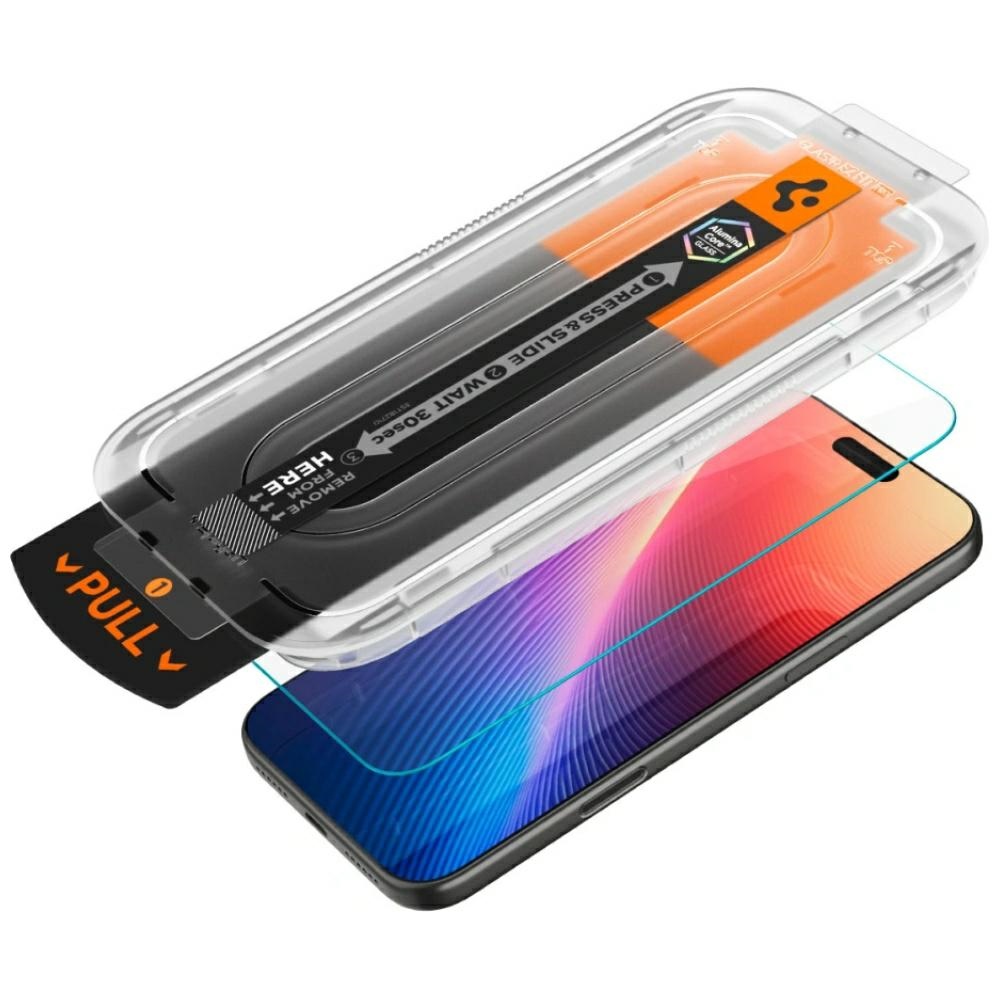 Szk�o hartowane Spigen Glas.tr Fit Pro prze�roczyste APPLE iPhone 17 / 4
