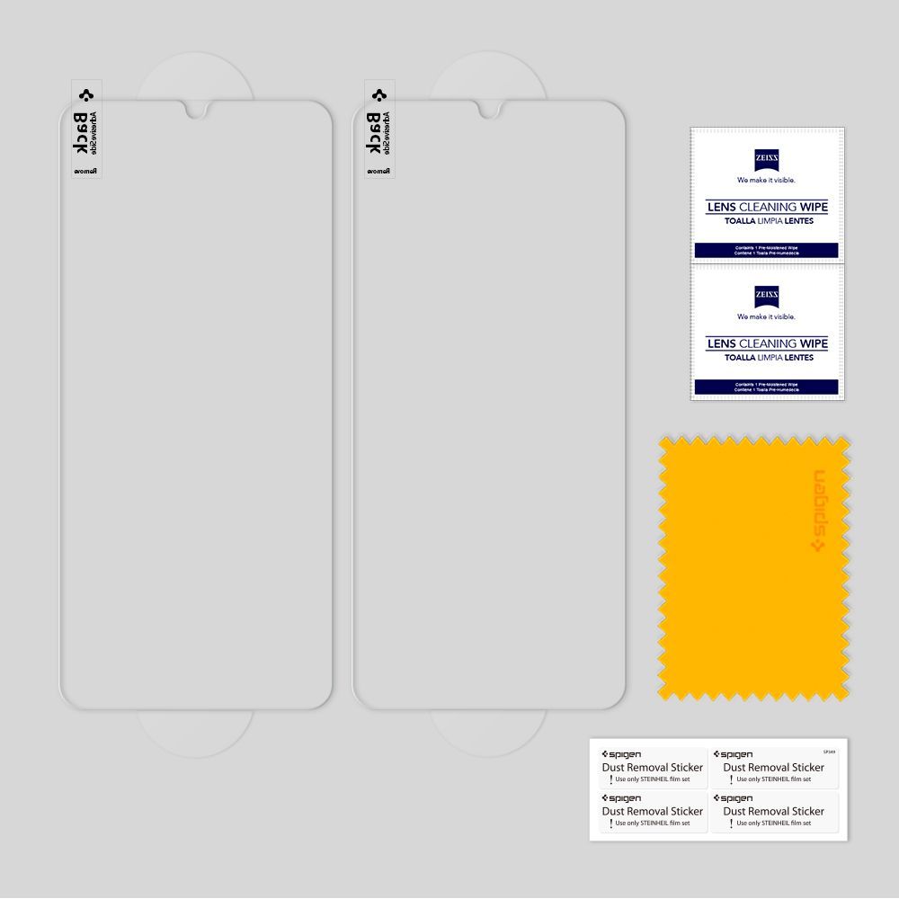 Szko hartowane Spigen Glas.tr Slim Do Etui 2-pack Xiaomi Redmi Note 8 Pro / 2