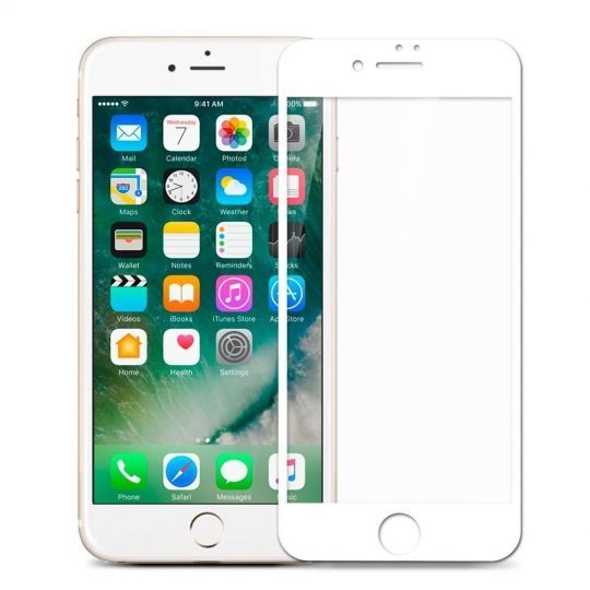Folia ochronna szk�o hartowane MOCOLO TG+3D bia�e APPLE iPhone 6 Plus