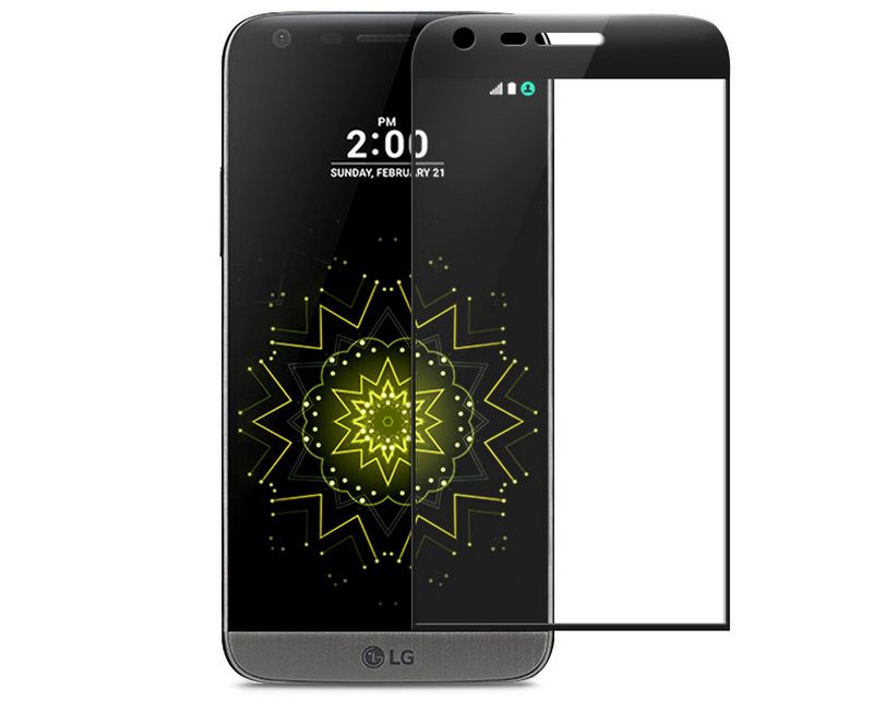 Szko hartowane na ekran MOCOLO TG+3D czarne LG G5