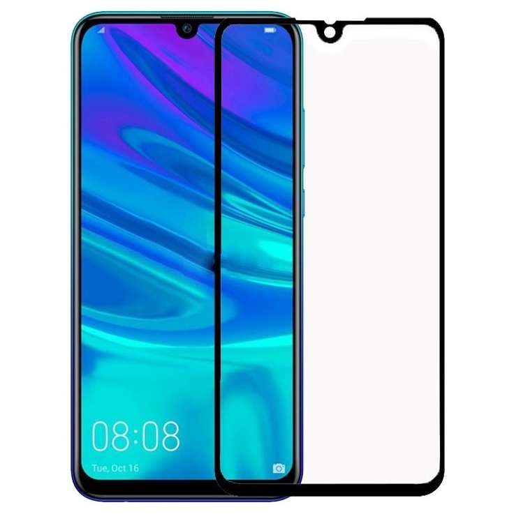 Szko hartowane 5D na cay ekran czarne HUAWEI P Smart+ 2019