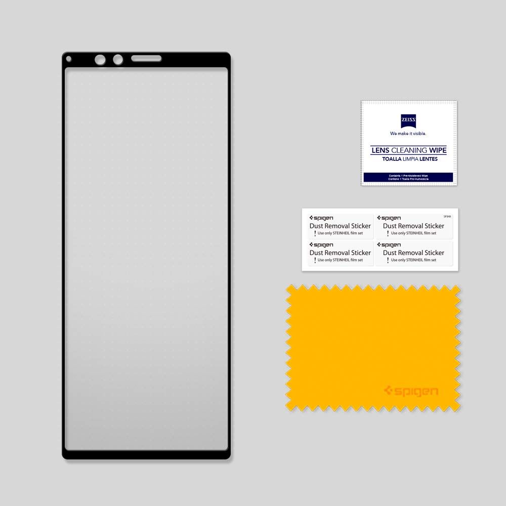 Szko hartowane Spigen Glas.tr Slim Czarne APPLE iPhone SE 2022 / 5