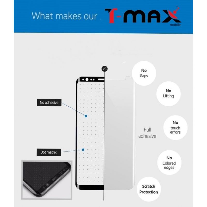 Szko hartowane T-max Uv Glass Przeroczyste SAMSUNG Galaxy S8 / 3