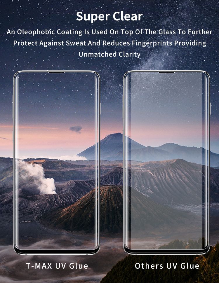 Szkło hartowane T-max Uv Glass Przeźroczyste SAMSUNG Galaxy S10 / 3 Szkło hartowane T-max Uv Glass Przeźroczyste SAMSUNG Galaxy S10 / 3